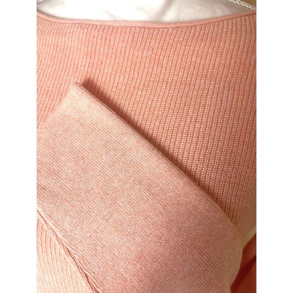 NWT GAP Womens Pink Pull Over Knit Sweater Oversize Cozy Preppy Classic Coastal - Picture 11 of 16